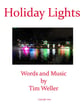 Holiday Lights Two-Part choral sheet music cover